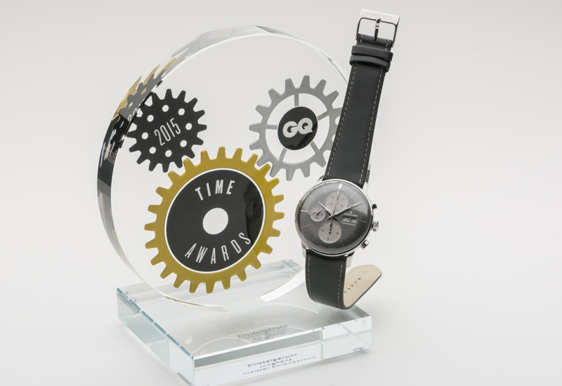 2015 gq time award junghans meister chronoscope